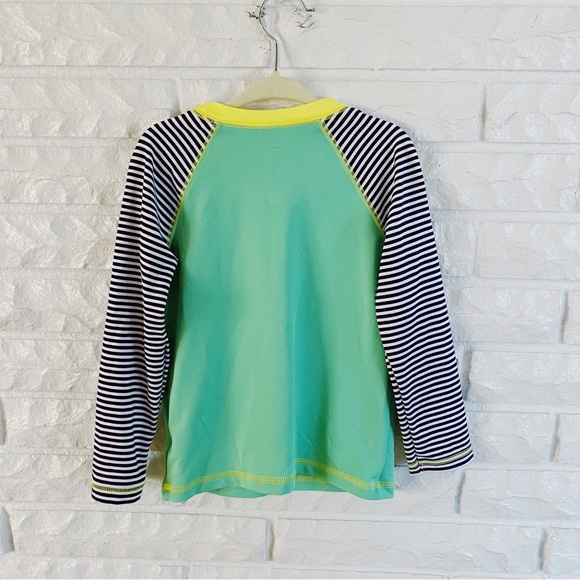 Cat & Jack Long Sleeve Rashgaurd Hola Swim Top Size 4t - Picture 3 of 5
